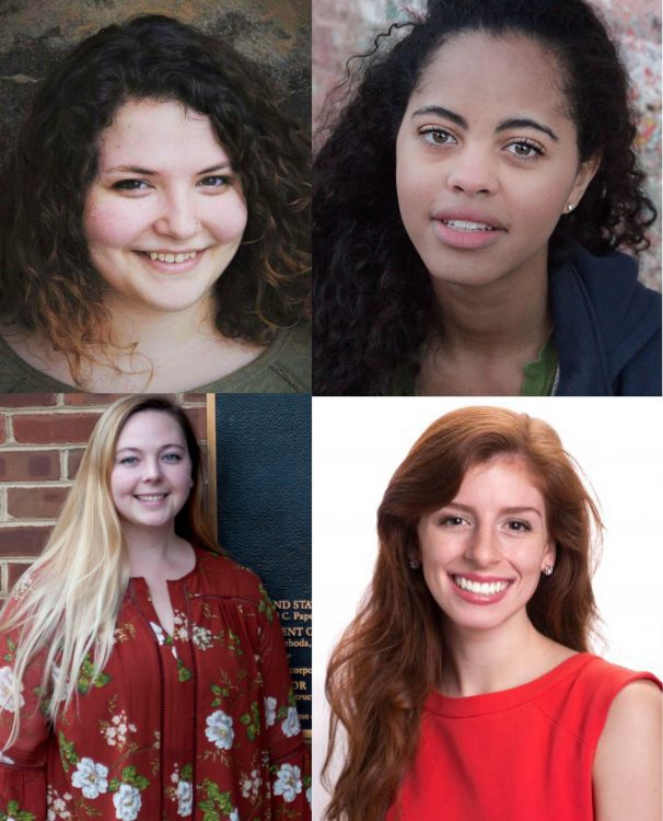Daisy Howard ’17, Morgan Wardlaw ’17, Natalie Miller ’17, and Rachel Carder ’17 Daisy Howard ’17, Morgan Wardlaw ’17, Natalie Miller ’17, and Rachel Carder ’17