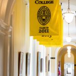 Class of 2011 banner in Main Hall