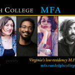 From left, Kaitlyn Greenidge, Aviya Kushner, Phillip B. Williams, Layli Long Soldier, Kaveh Akbar, and Mira Jacob