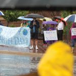 Faculty, staff, and students gathered in Lynchburg with groups from other colleges for a special Science and Earth Day gathering.