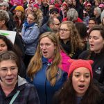 Randolph College students, faculty, and staff join the Women