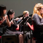 Randnolph College students and community musicians perform in a concert.