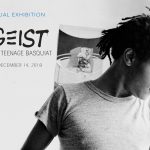 Poster for the exhibition, Zeitgeist: The Art Scene of Teenage Basquiat (photo credit: Alexis Adler)