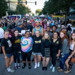 Randolph students at the Get Downtown festival in 2017