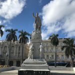 A Cuban statue