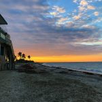 Cuban beach sunset