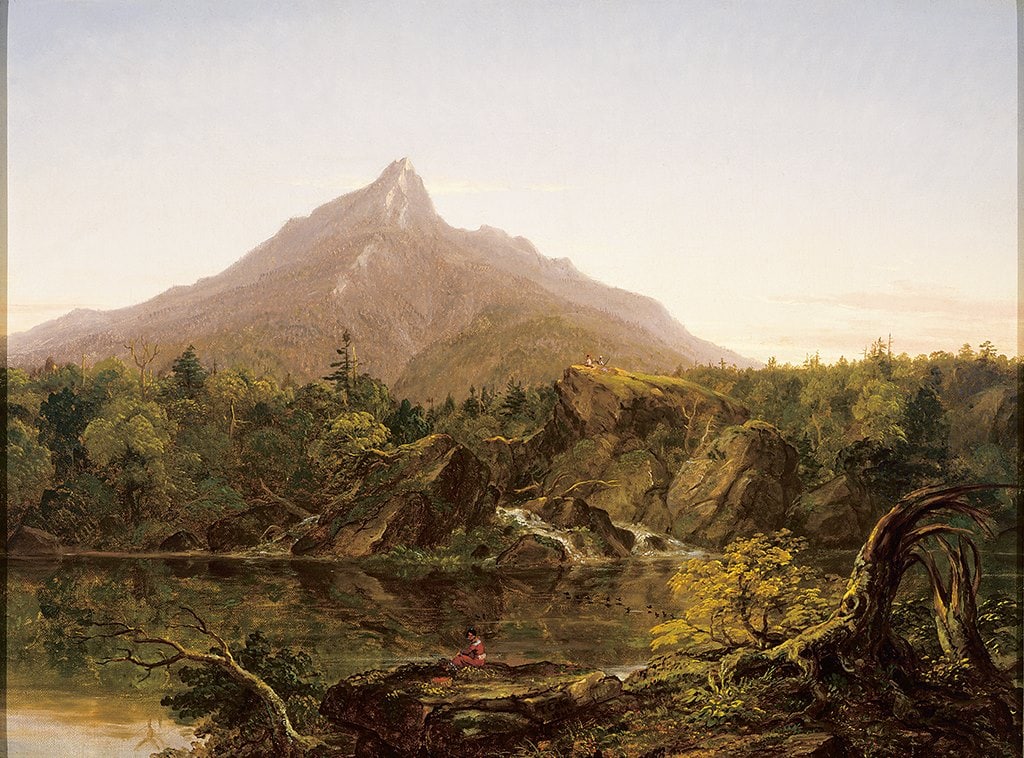 Thomas Cole, Corway Peak, New Hampshire, 1844, oil on canvas.