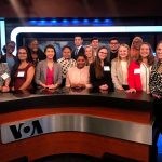Randolph students with Ei Thant Sin 