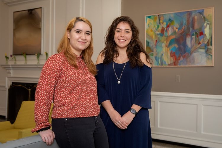 Sarah Wardlow and Sarah Mueller will intern at the National Gallery, London this summer Sarah Wardlow and Sarah Mueller will intern at the National Gallery, London this summer