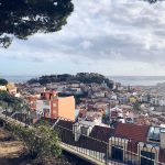 Scenic overlook in Graça, Portugal