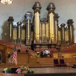 One of the churches students visited in Salt Lake City