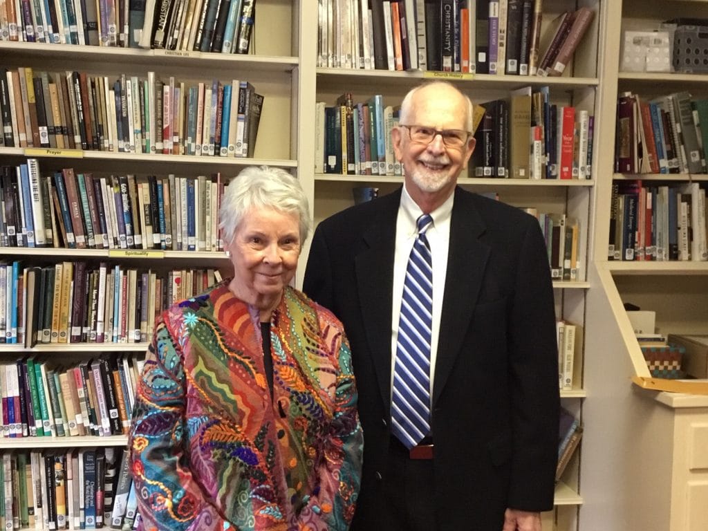 Margie Roberts Johnson and her husband John