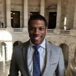 Rashan Colbert works in the U.S. Capitol as a research aide for U.S. Sen. Cory Booker