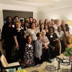 Students networked with alumnae at an Alumnae and Alumni Association event in New York City