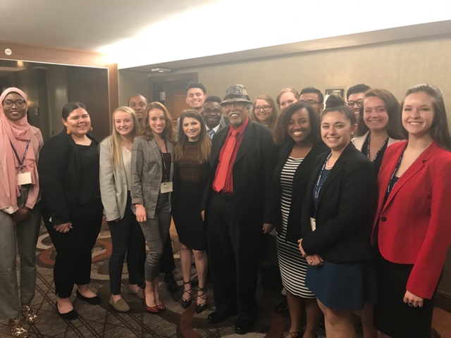 Students met Ahmen Botan Dhakkar, senior advisor to the Permanent Mission of Somalia to the UN. Students met Ahmen Botan Dhakkar, senior advisor to the Permanent Mission of Somalia to the UN.