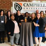 Psychology students and faculty at the Carolinas Psychology Conference at Campbell University