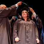 Master of Arts in Teaching candidate hooding