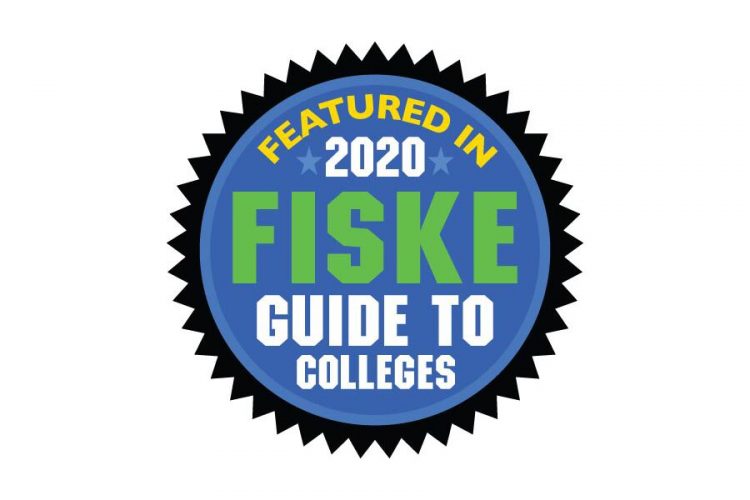 Featured in 2020 Fiske Guide to Colleges Featured in 2020 Fiske Guide to Colleges