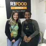 Students at one of the ReFood centers