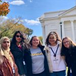 The five participating students from Randolph were (from left): Maida Choudhery ’20, Mayrani Chavez Garcia ’21, Lauren Appel ’20, Keyu Jin ’20, and Andrea Wilson ’20.