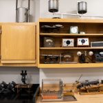 Old equipment and artifacts from the College