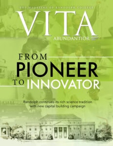 cover of the Spring 2020 edition of Vita Abundantior