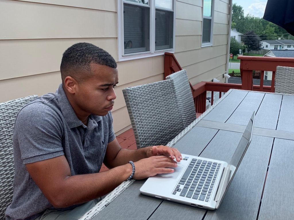 Jared Ruddock spent his summer interning with the Department of Energy.