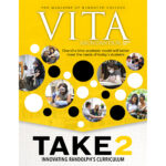 cover of Vita magazine with graphic of TAKE 2 curriculum