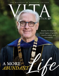 Bradley W. Bateman on the cover of the Spring 2022 edition of Vita Abundantior