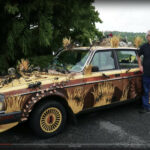 Professor David Schwartz and his Ant Car can be seen around Lynchburg.