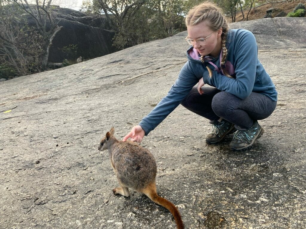 Kathryn Davis '24 studied in Australia this summer through the School for Field Studies.