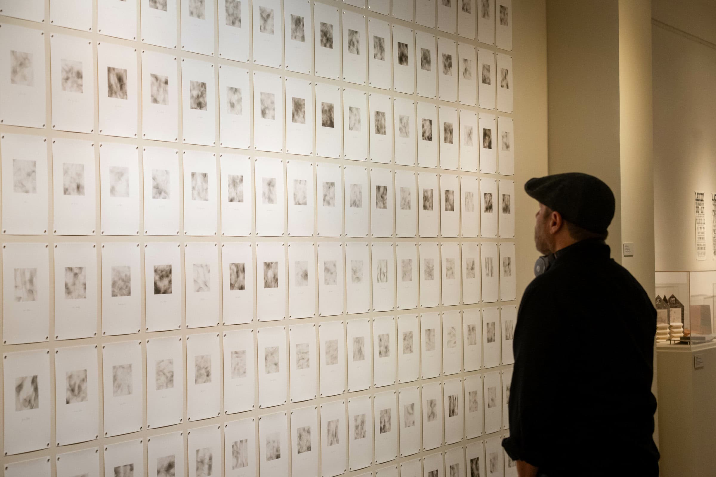 Harriet Bart’s "Drawn in Smoke" memorializes young immigrant workers, mostly women and girls, who died in the 1911 Triangle Shirtwaist Factory fire.