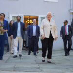 A group of Randolph students and faculty visit the Sri Lankan embassy in DC
