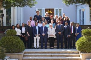 A group of Randolph students and faculty visit the Sri Lankan embassy in DC