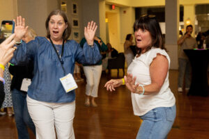 Alums hit the dance floor during Reunion's dance party