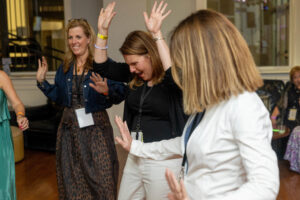 Alums hit the dance floor during Reunion's dance party