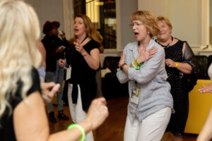 Alums hit the dance floor during Reunion's dance party