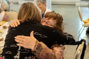 Alums catch up during a Reunion event