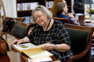 Alums enjoy a Reunion event in Lipscomb Library 