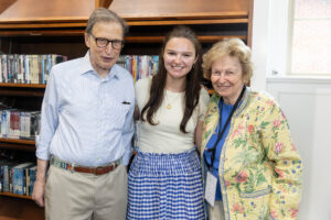 Alums enjoy a Reunion event in Lipscomb Library 