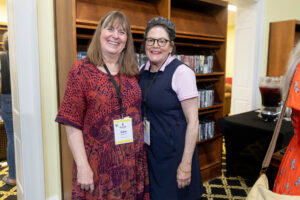 Alums enjoy a Reunion event in Lipscomb Library 