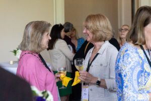 Alums catch up during a Reunion event