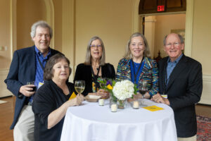 Alums catch up during a Reunion event