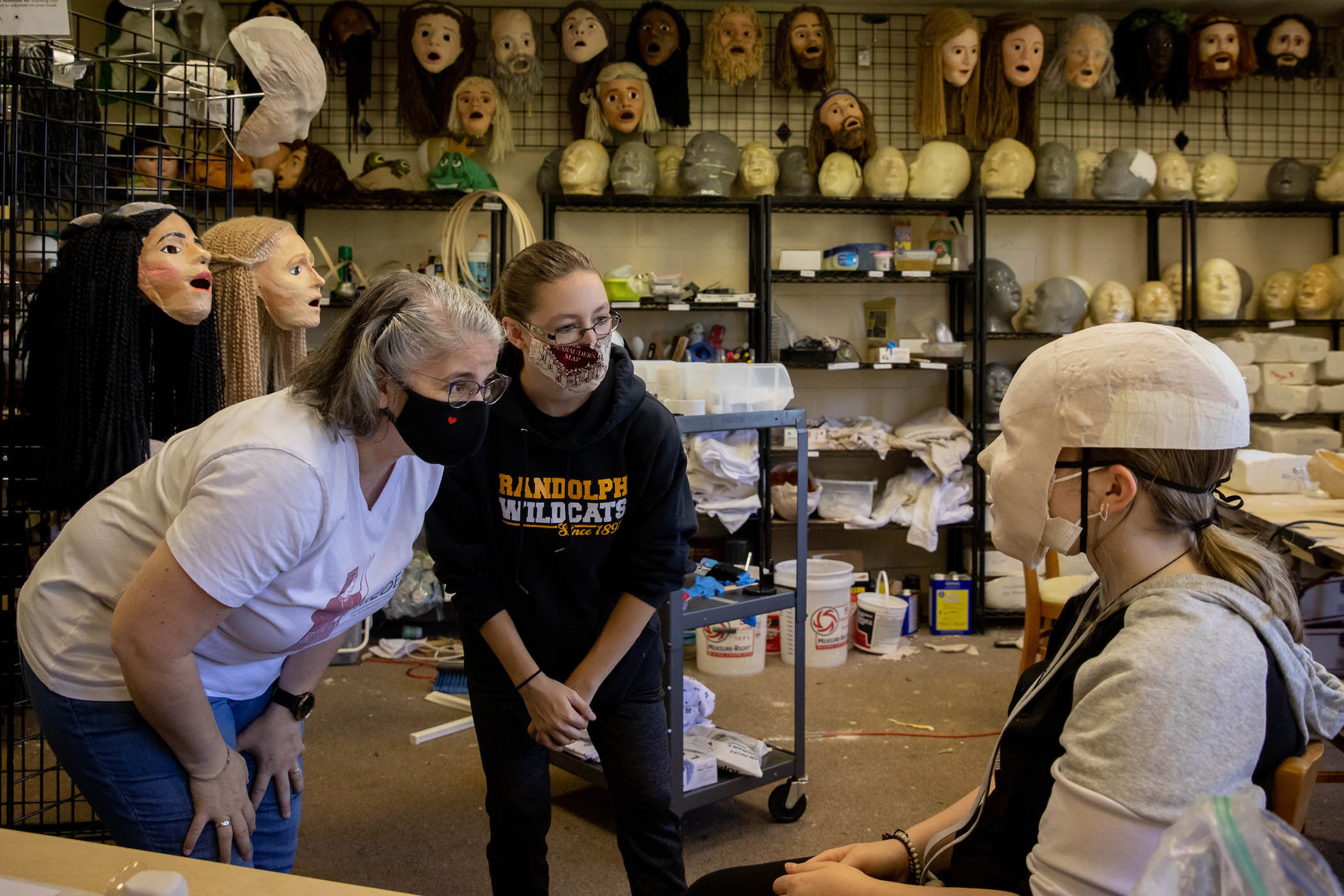 Mask making workshop