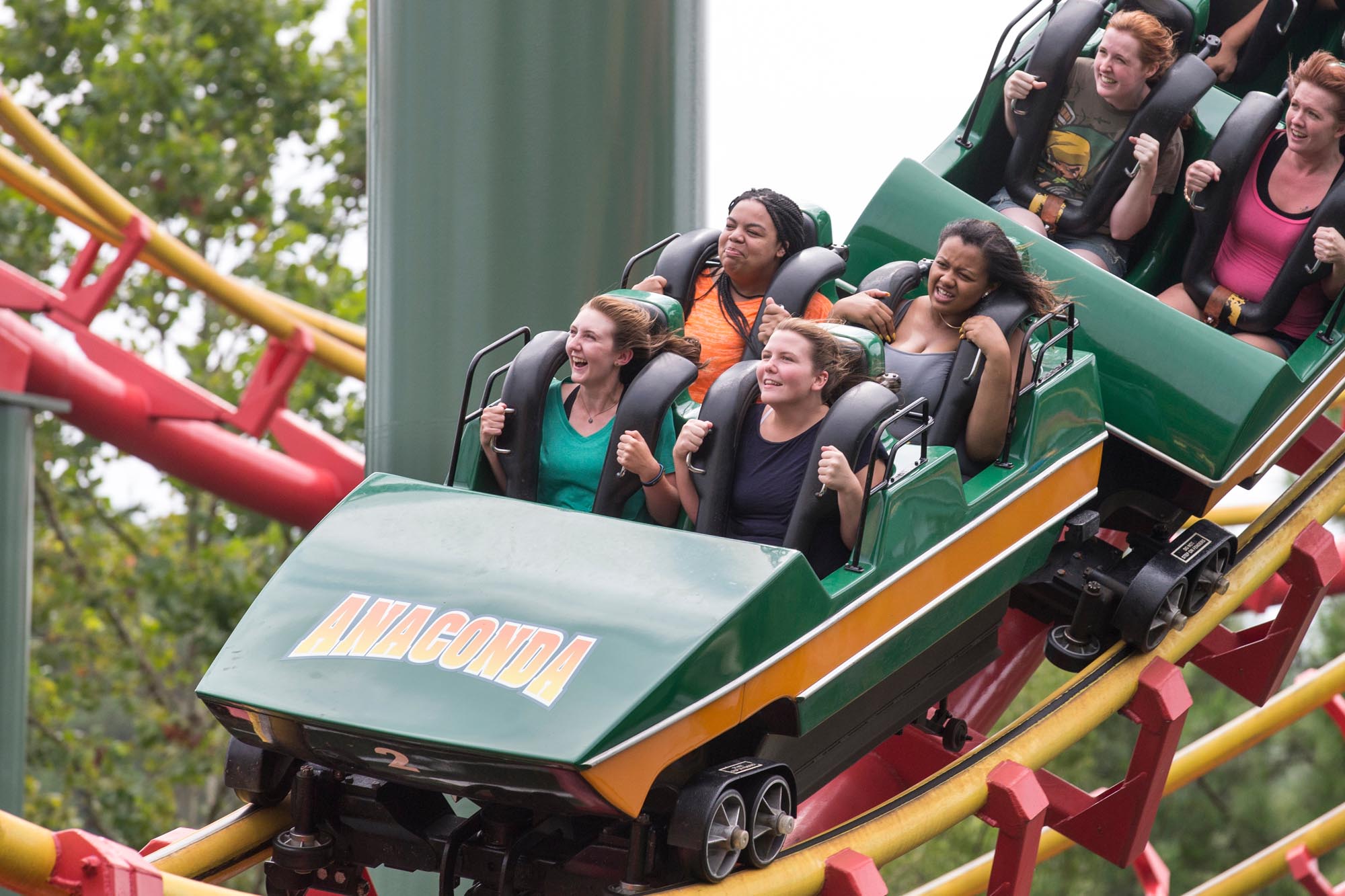 Randolph College students study the physics of rollercoasters