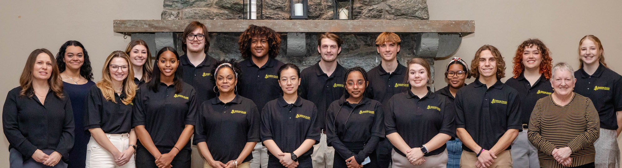 Group photo of Randolph's presidential ambassadors.
